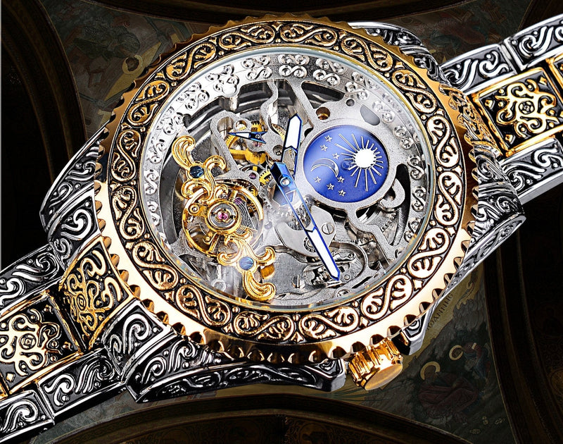 Skeleton Mechanical Men's Watch – Valtor-State of Style