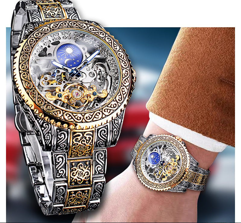Skeleton Mechanical Men's Watch – Valtor-State of Style