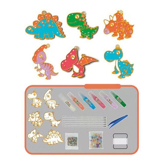 Creative craft kit for children – make your own sparkly hanging decorations