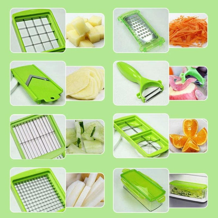 SlicePro 12-in-1 Multifunctional Vegetable Chopper-State of Style