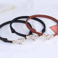 Slim Adjustable Dress Belt | Elegant & Versatile-Black-1-State of Style