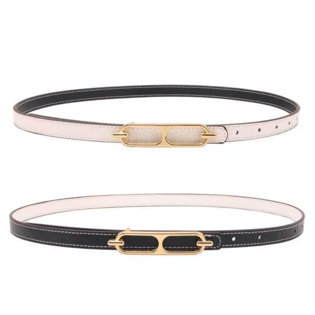 Slim Adjustable Dress Belt | Elegant & Versatile-Black-10-State of Style