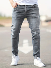 Slim Fit Jeans - Joris-Grey-XS-State of Style