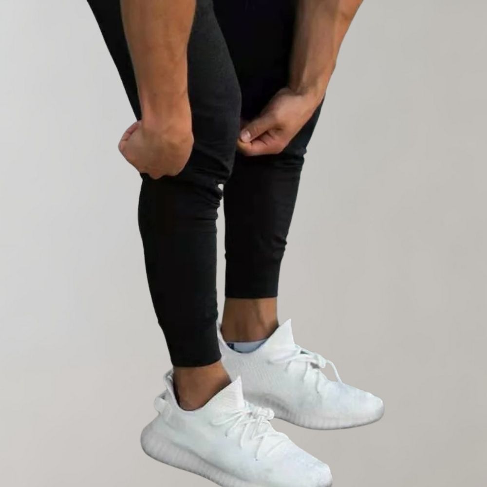 Slim Fit Men’s Jogging Trousers - Orion-Black-M-State of Style