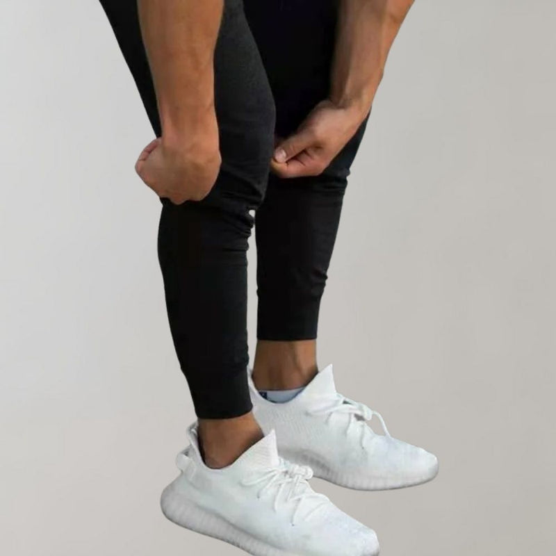 Slim Fit Men’s Jogging Trousers - Orion-Black-M-State of Style