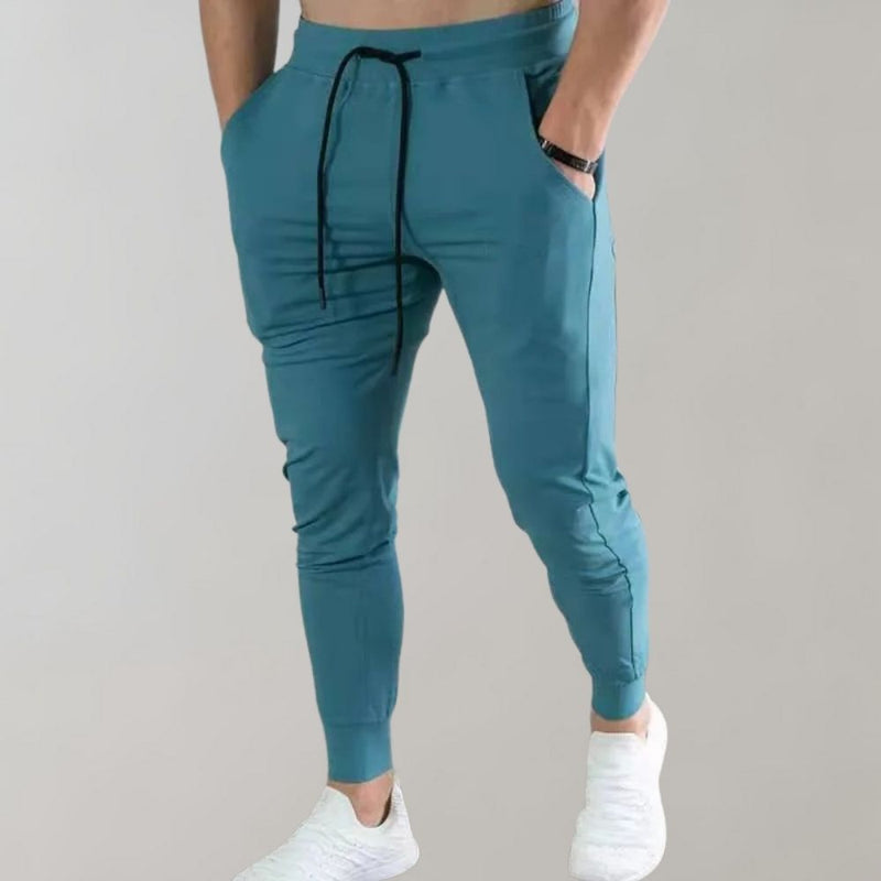 Slim Fit Men’s Jogging Trousers - Orion-Blue-M-State of Style