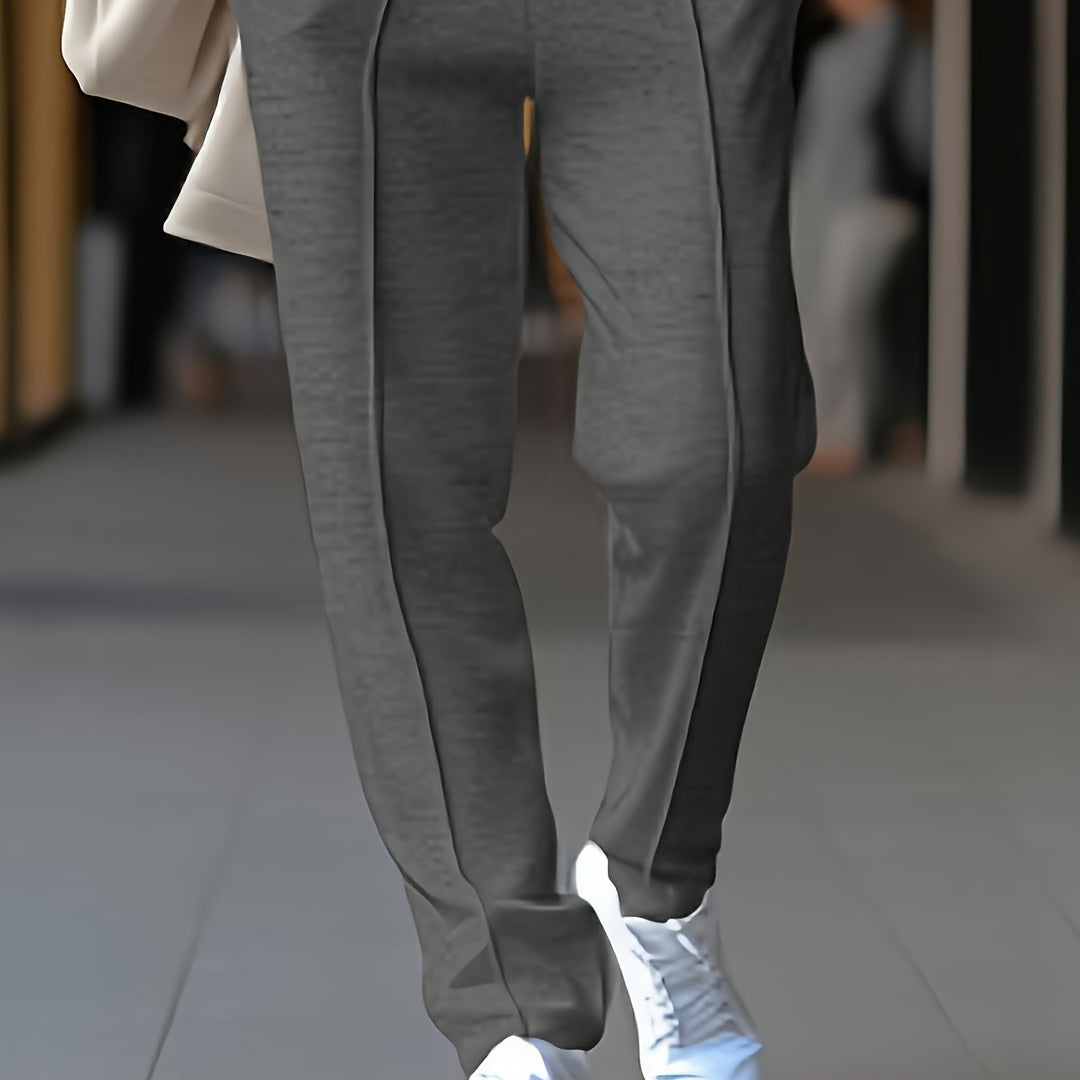 Slim Fit Stretch Chino - Max-Charcoal-S-State of Style