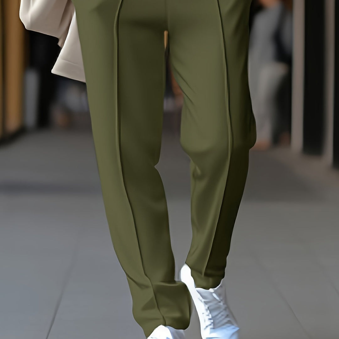 Slim Fit Stretch Chino - Max-Olive-M-State of Style