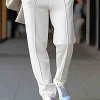 Slim Fit Stretch Chino - Max-White-S-State of Style