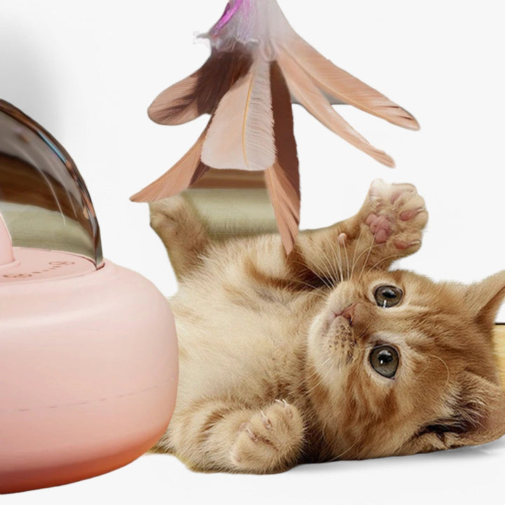 Slim Laser Cat Toy with Rainbow Light - Nola-Pink-State of Style