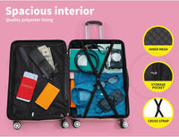 Hard Shell Carry-On Luggage with Lock & Spinner Wheels – Rosemont