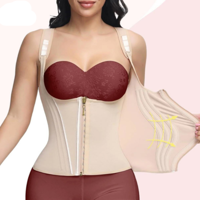 Slimming Body Shaper with Comfort & Style - Noémie-Pink-XS-State of Style