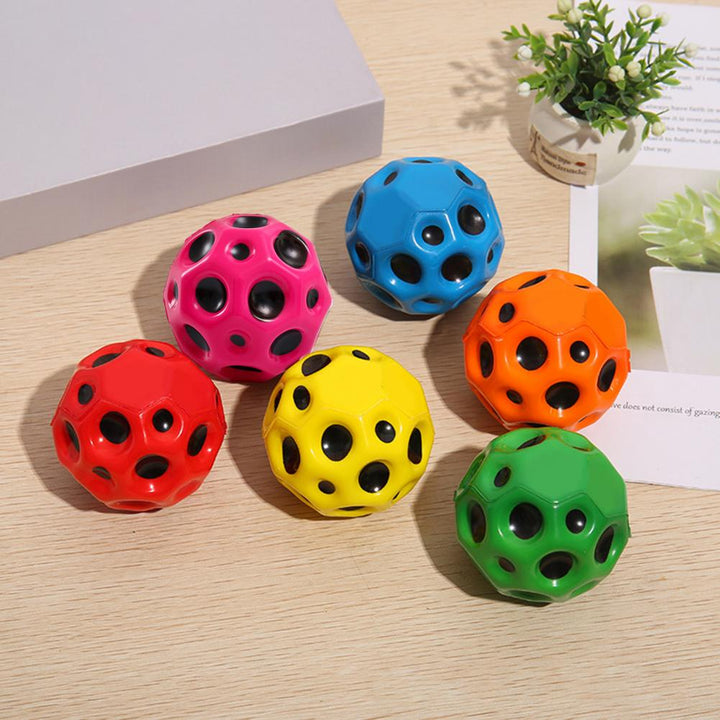 Slow Bouncing Bouncy Ball - LunarBounce-Red-State of Style