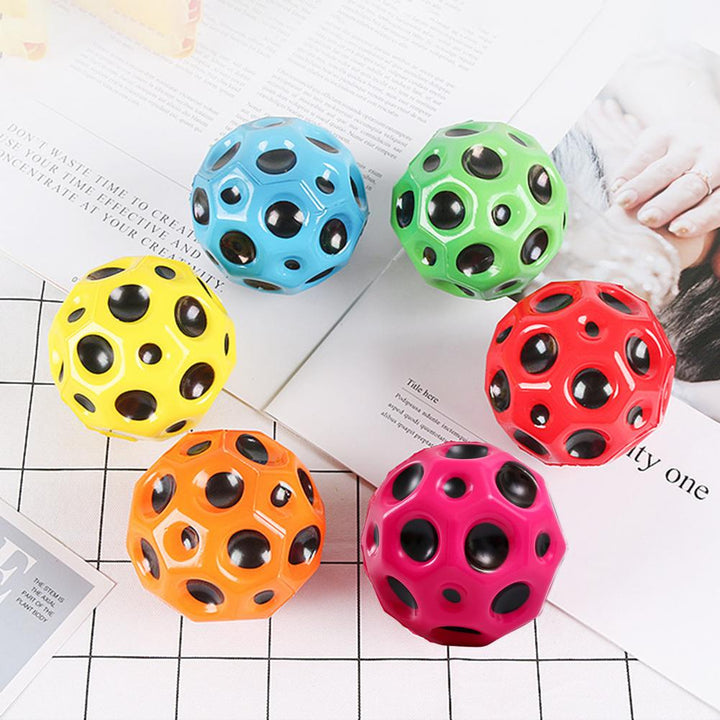 Slow Bouncing Bouncy Ball - LunarBounce-Red-State of Style