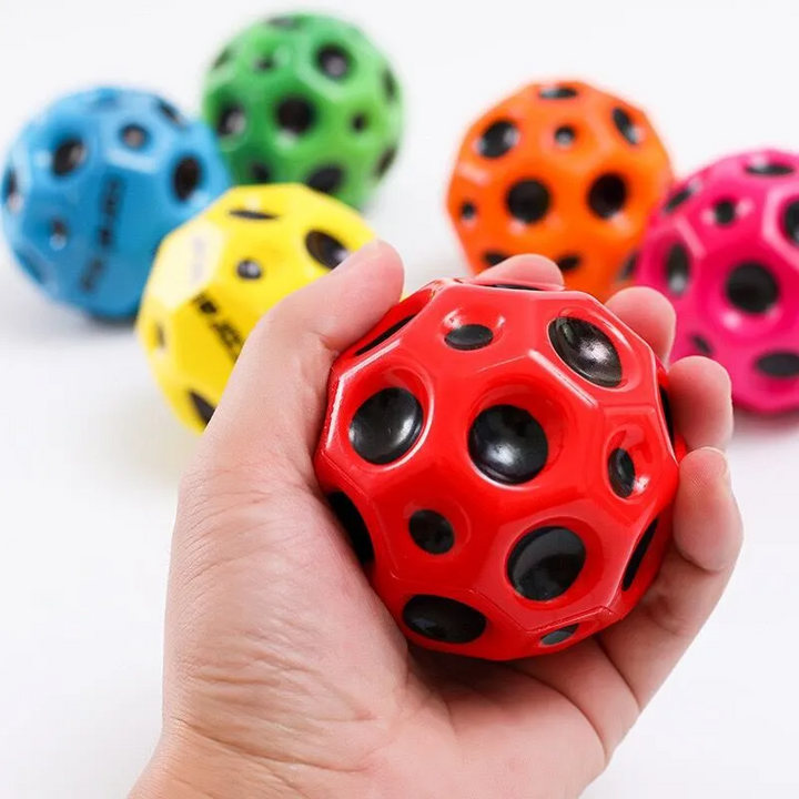 Slow Bouncing Bouncy Ball - LunarBounce-Red-State of Style