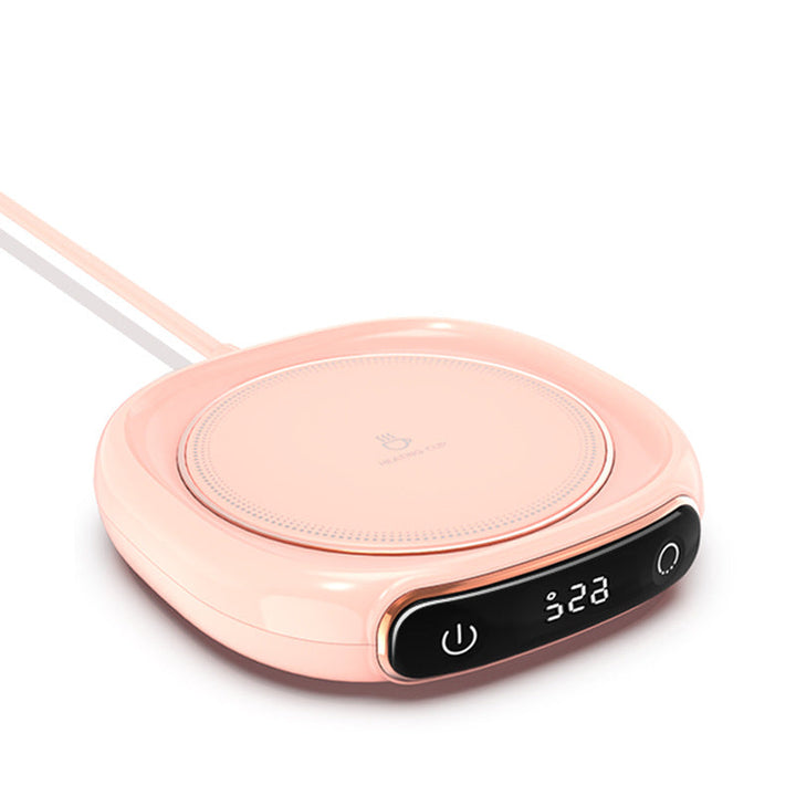 Smart Cup Warmer for Hot Beverages - WarmSip-Pink-220V-State of Style
