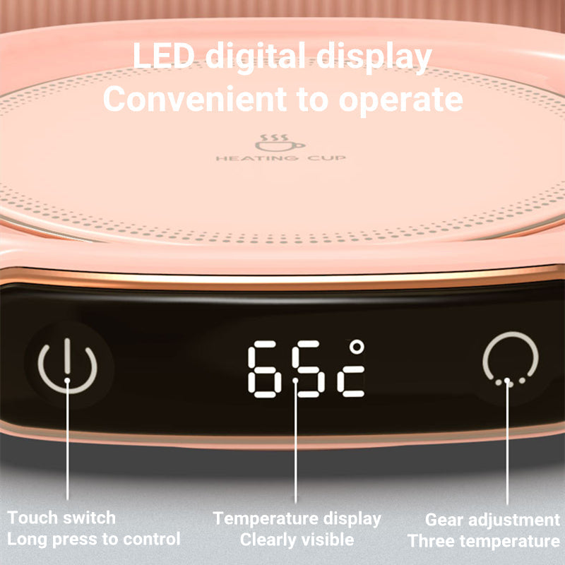 Smart Cup Warmer for Hot Beverages - WarmSip-White-USB-State of Style