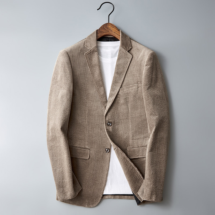 Smart Men’s Corduroy Blazer - Vincent-Brown-S-State of Style