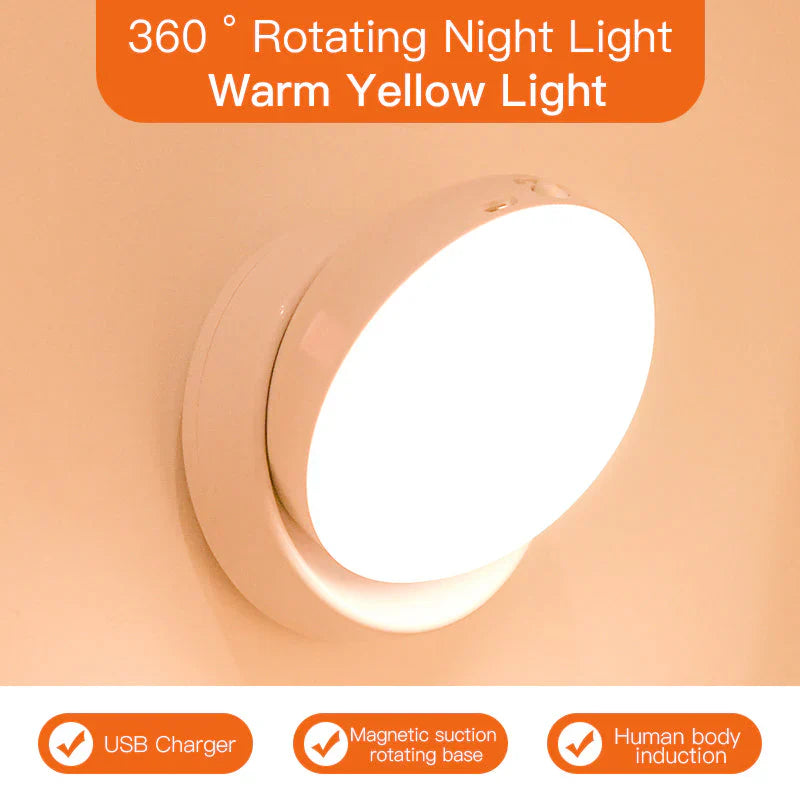 Smart Motion Sensor Night Light - Elara-White-State of Style