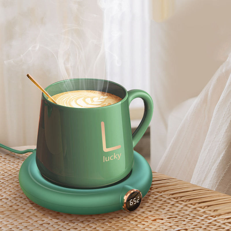 Smart Mug Warmer for Hot Drinks – WarmSip-Green-USB-State of Style