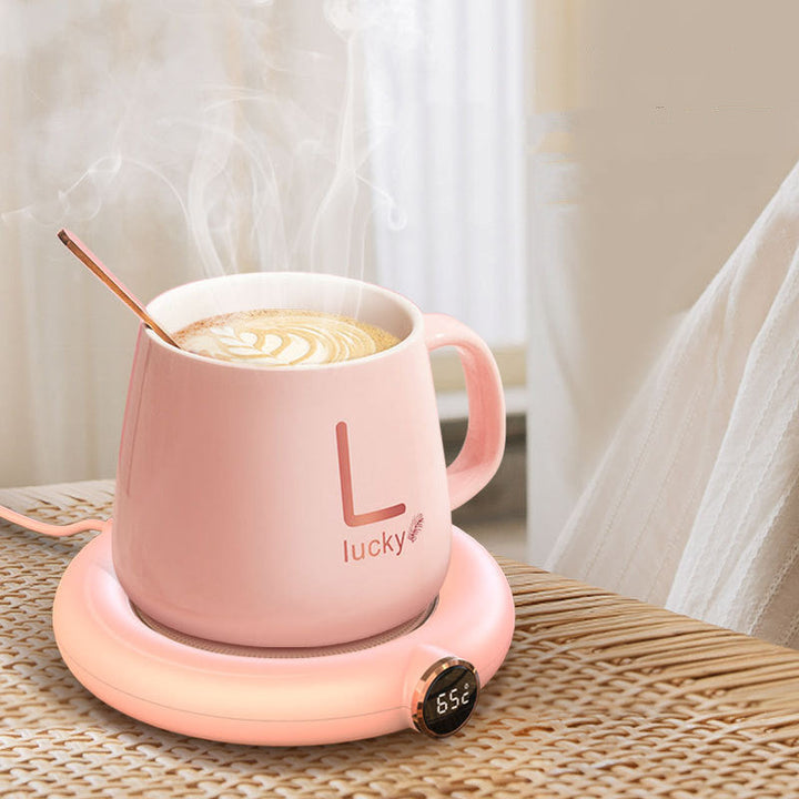 Smart Mug Warmer for Hot Drinks – WarmSip-Pink-USB-State of Style