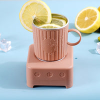 Smart Mug with Fast Cooling and Heating - ThermoMug-Pink-State of Style