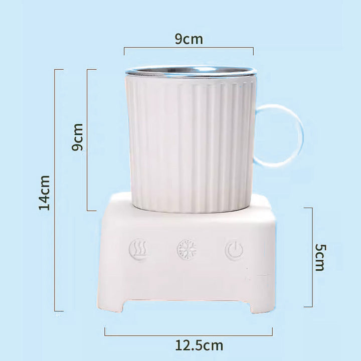 Smart Mug with Fast Cooling and Heating - ThermoMug-Yellow-State of Style