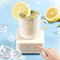 Smart Mug with Fast Cooling and Heating - ThermoMug-Yellow-State of Style