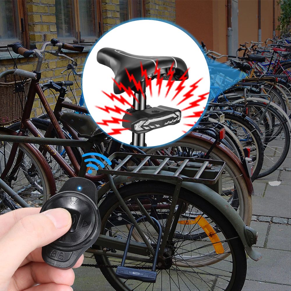 Smart Rear Light Alarm - BikeGuard™-State of Style