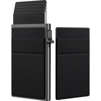 SMART RFID CREDIT CARD HOLDER - THIN MINI METAL WALLET FOR MEN-Style2 gold-State of Style