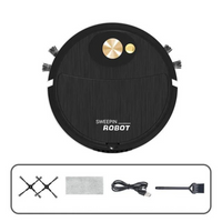 Smart Robot Vacuum Cleaner for Effortless Cleaning - SmartClean-Black-State of Style