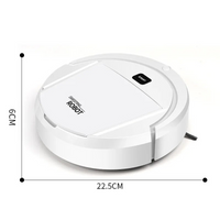 Smart Robot Vacuum Cleaner for Effortless Cleaning - SmartClean-Black-State of Style