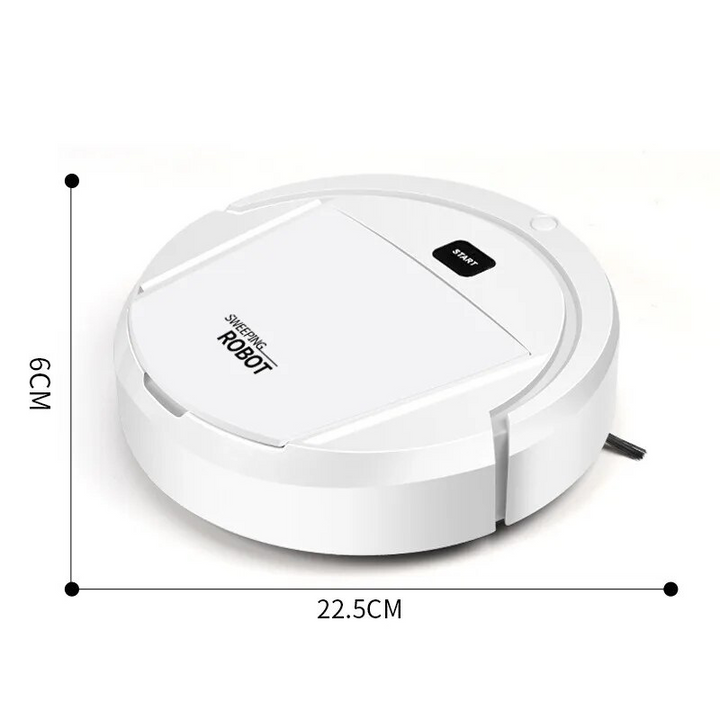 Smart Robot Vacuum Cleaner for Effortless Cleaning - SmartClean-Black-State of Style