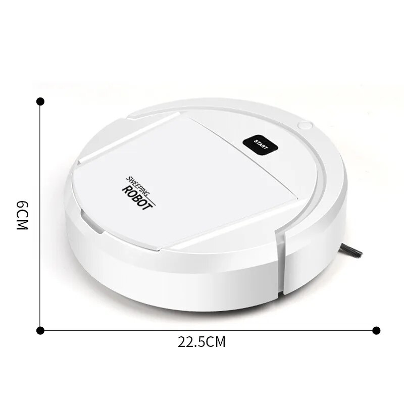 Smart Robot Vacuum Cleaner for Effortless Cleaning - SmartClean-Black-State of Style