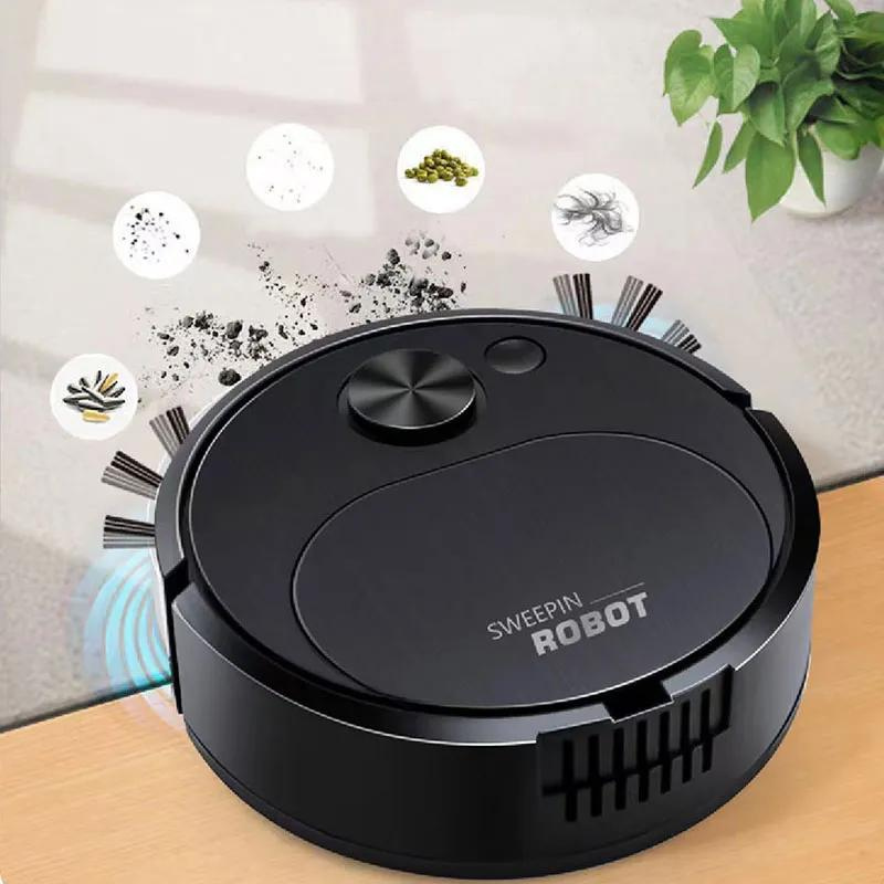 Smart Robot Vacuum Cleaner for Effortless Cleaning - SmartClean-Black-State of Style