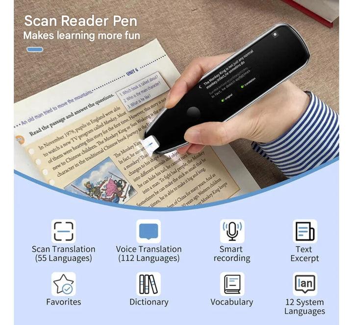 Smart Translation Pen - Linguo-Black-State of Style