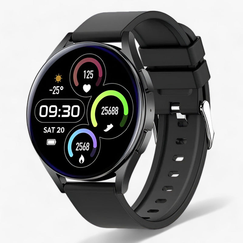 Smartwatch for Health and Style - Evelyne-Black-State of Style