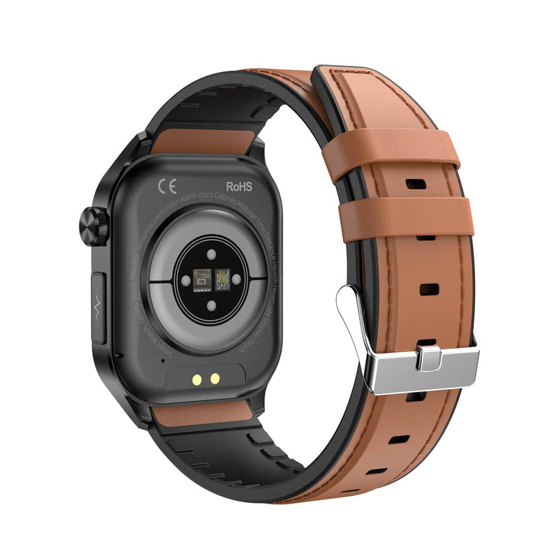 Smartwatch with ECG, Blood Sugar, and Blood Pressure Monitoring – HealthSync-Blue-State of Style