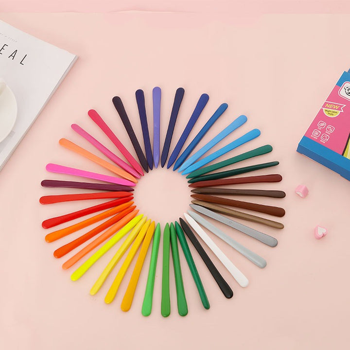 Smudge-Free Colour Crayons for Creative Kids - ColorPop-Set of 6-State of Style