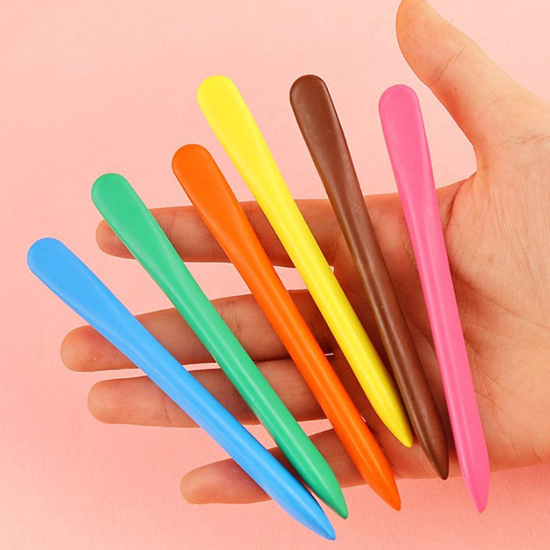 Smudge-Free Colour Crayons for Creative Kids - ColorPop-Set of 6-State of Style