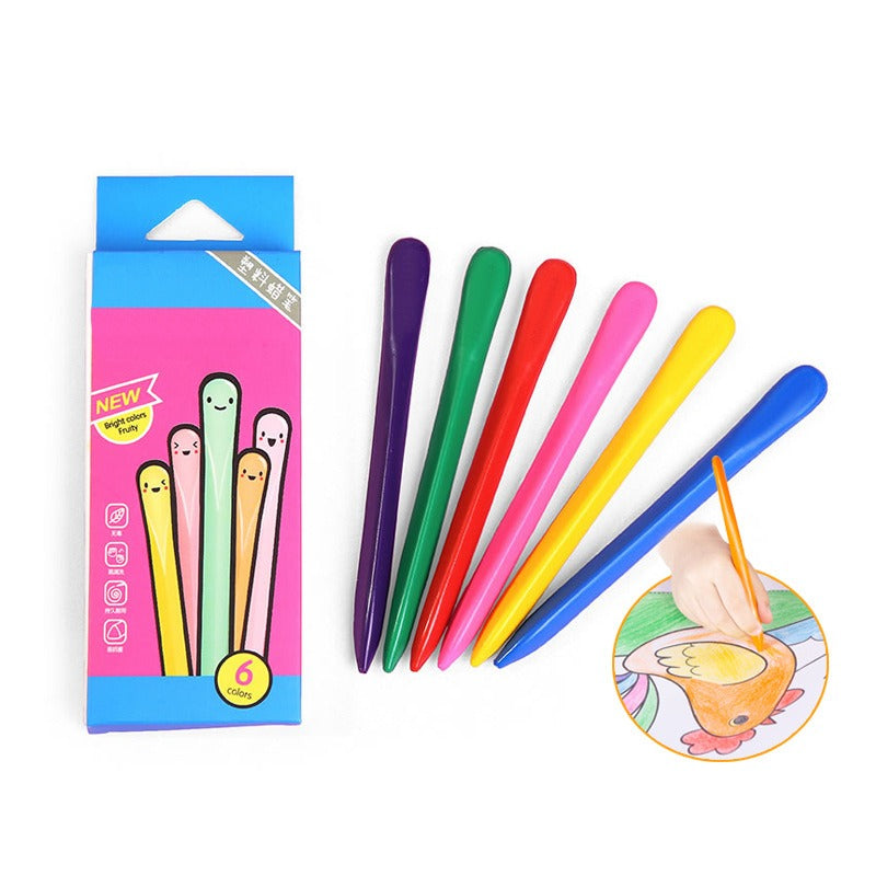 Smudge-Free Colour Crayons for Creative Kids - ColorPop-Set of 6-State of Style