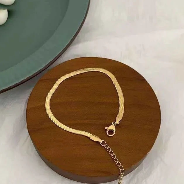 Snake Anklet - Isolde-Gold-State of Style