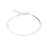Snake Anklet - Isolde-Silver-State of Style