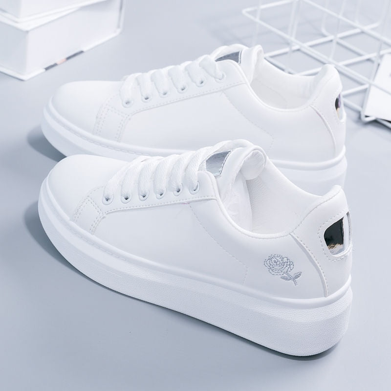 Sneakers for Women | Comfortable, Stylish & Versatile-Silver-4.5-State of Style