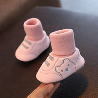 Warm winter baby booties with plush lining – Winter magic SnuggleBoots (Buy one, get one free)