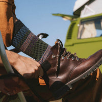 4-piece set of vintage autumn socks – Northern Lights