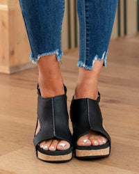 Sofia - Orthopedische Bruine Sandalen-Zwart-34-State of Style