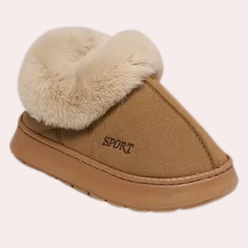 Soft and Warm Ladies Slippers - Nova-Black-3-State of Style
