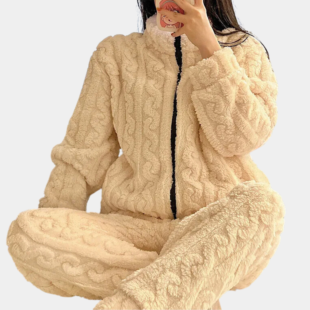 Soft and Warm Onesie for Women - Liora-Black-XS-State of Style
