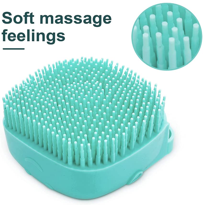 Soft Brush for Bathing & Grooming Pets-Blue-State of Style